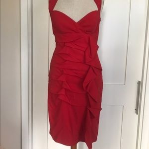 Sale New Nicole Miller Red Dress